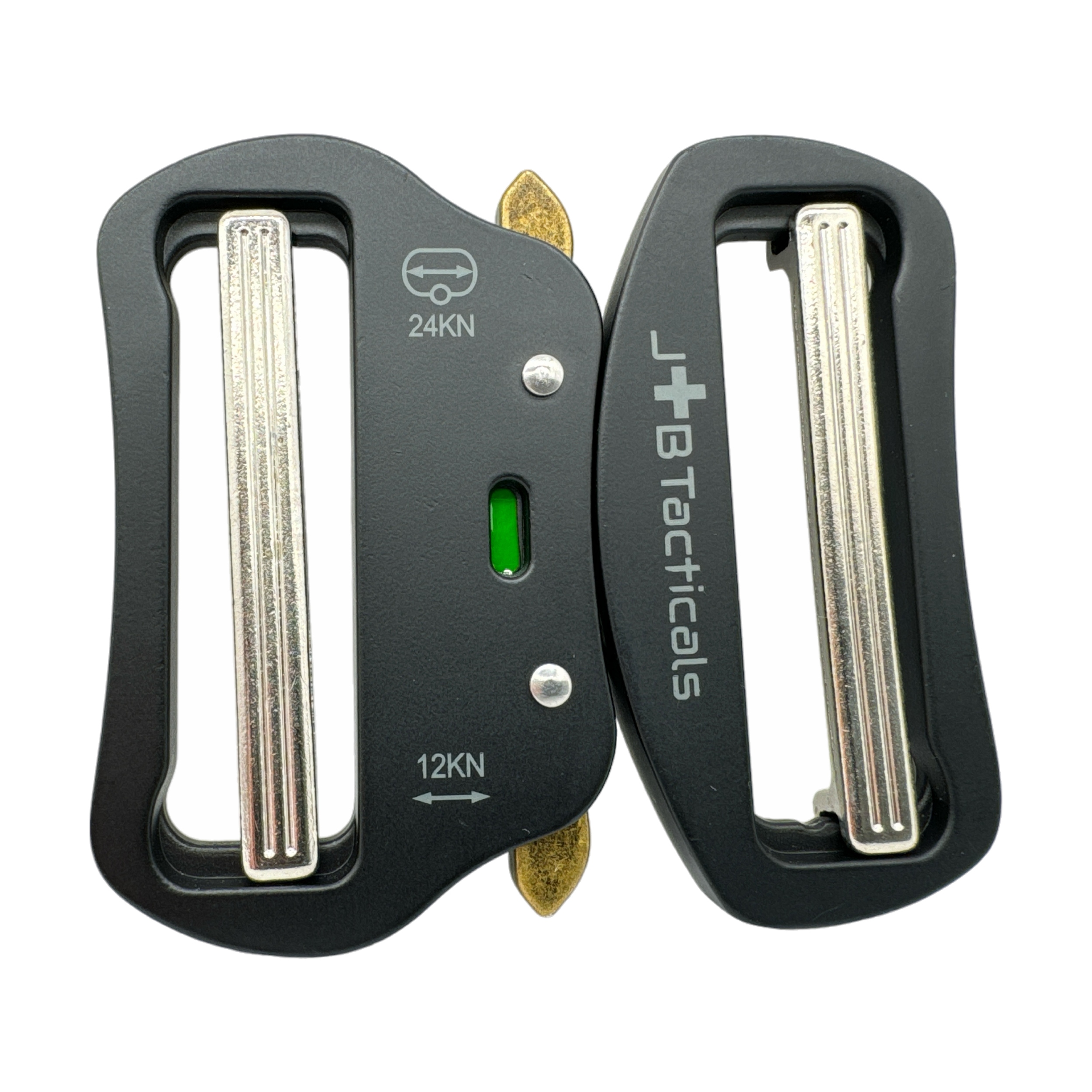 Czarna Klamra Jb Tacticals Quick Release Do Pasa Taktycznego 7,5 x 7 cm