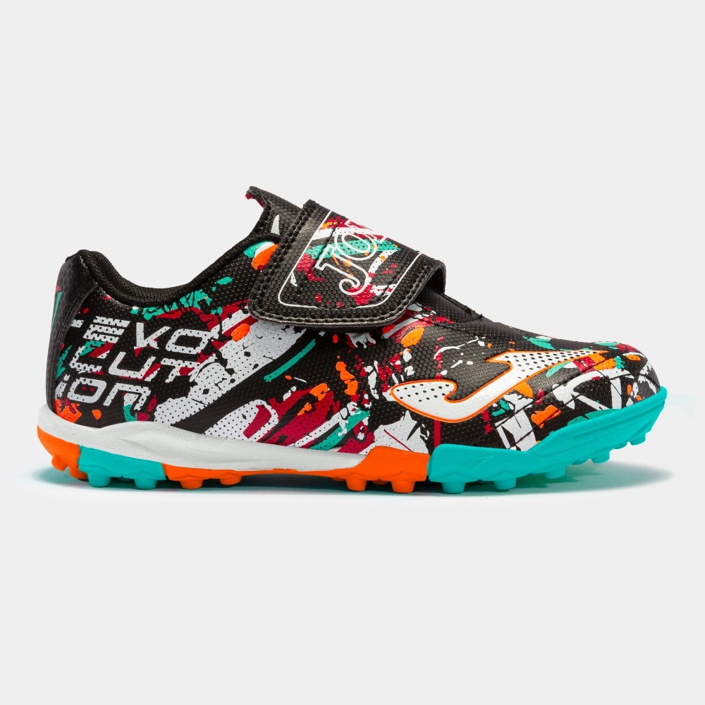Buty piłkarskie dziecięce Joma Evolution Jr 2301 Turf rzep 27 na orlik