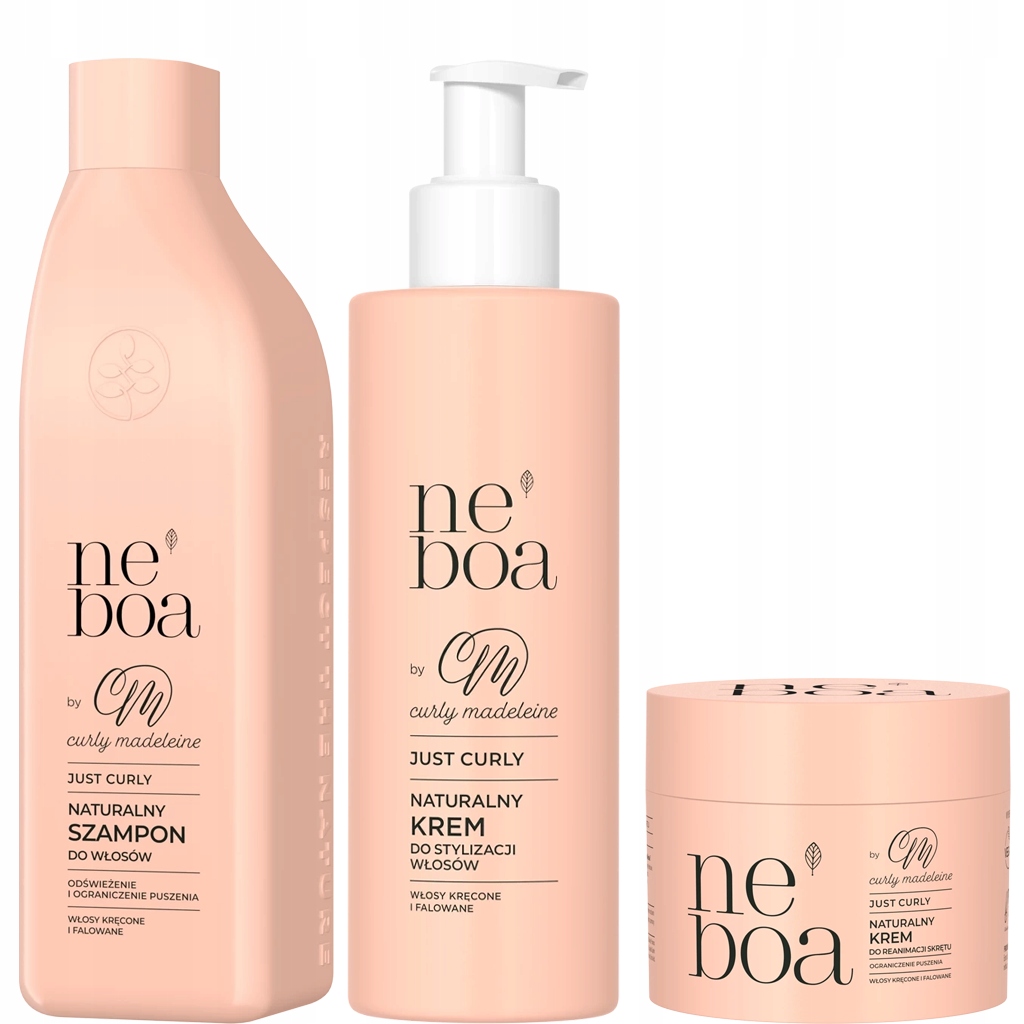 Zestaw Szampon By Curly Krem Do Stylizacji Curly Krem Do Reanimacji