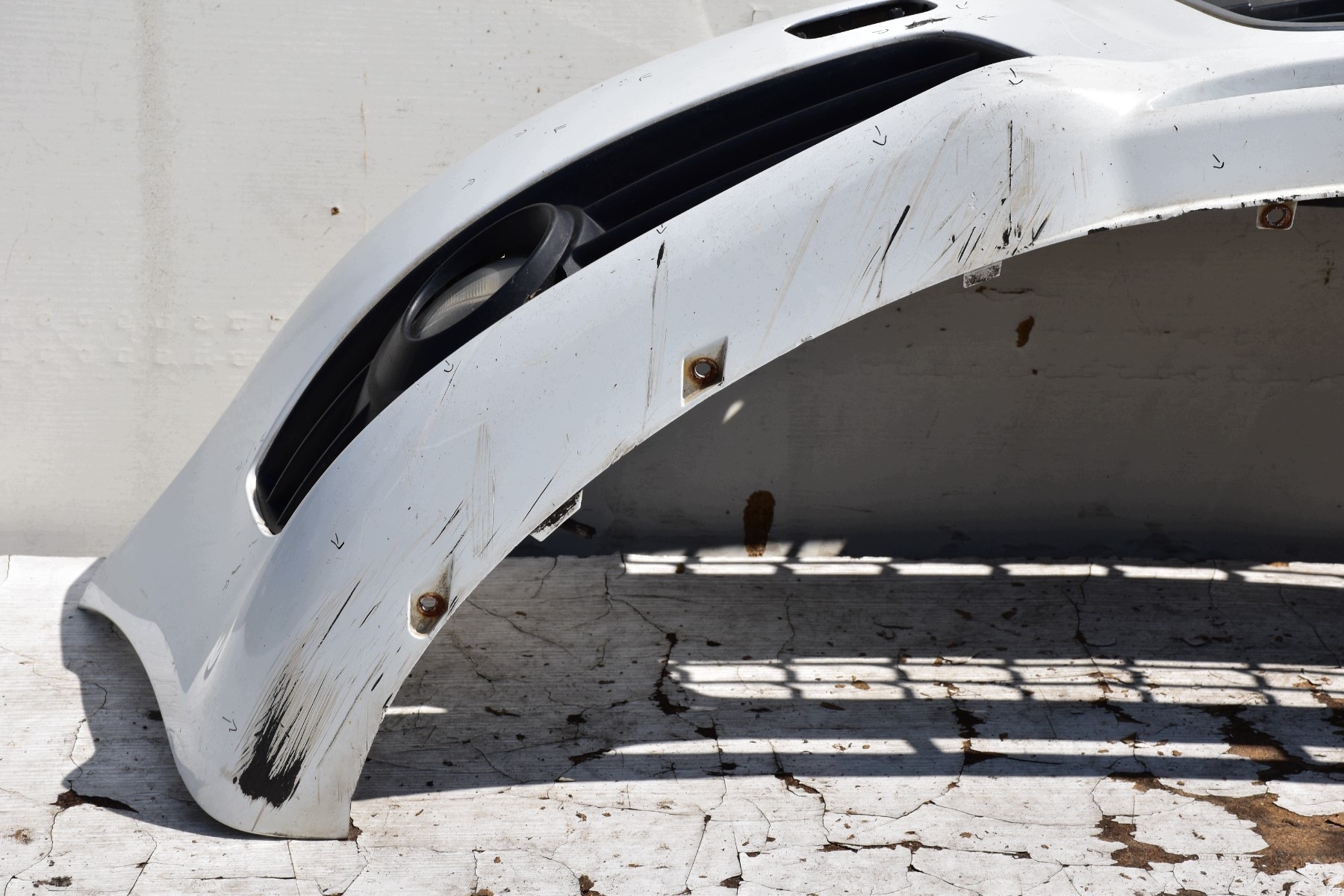 bumper front AUDI A3 8P LIFT 2008-2012 Kod lakieru: LY9C