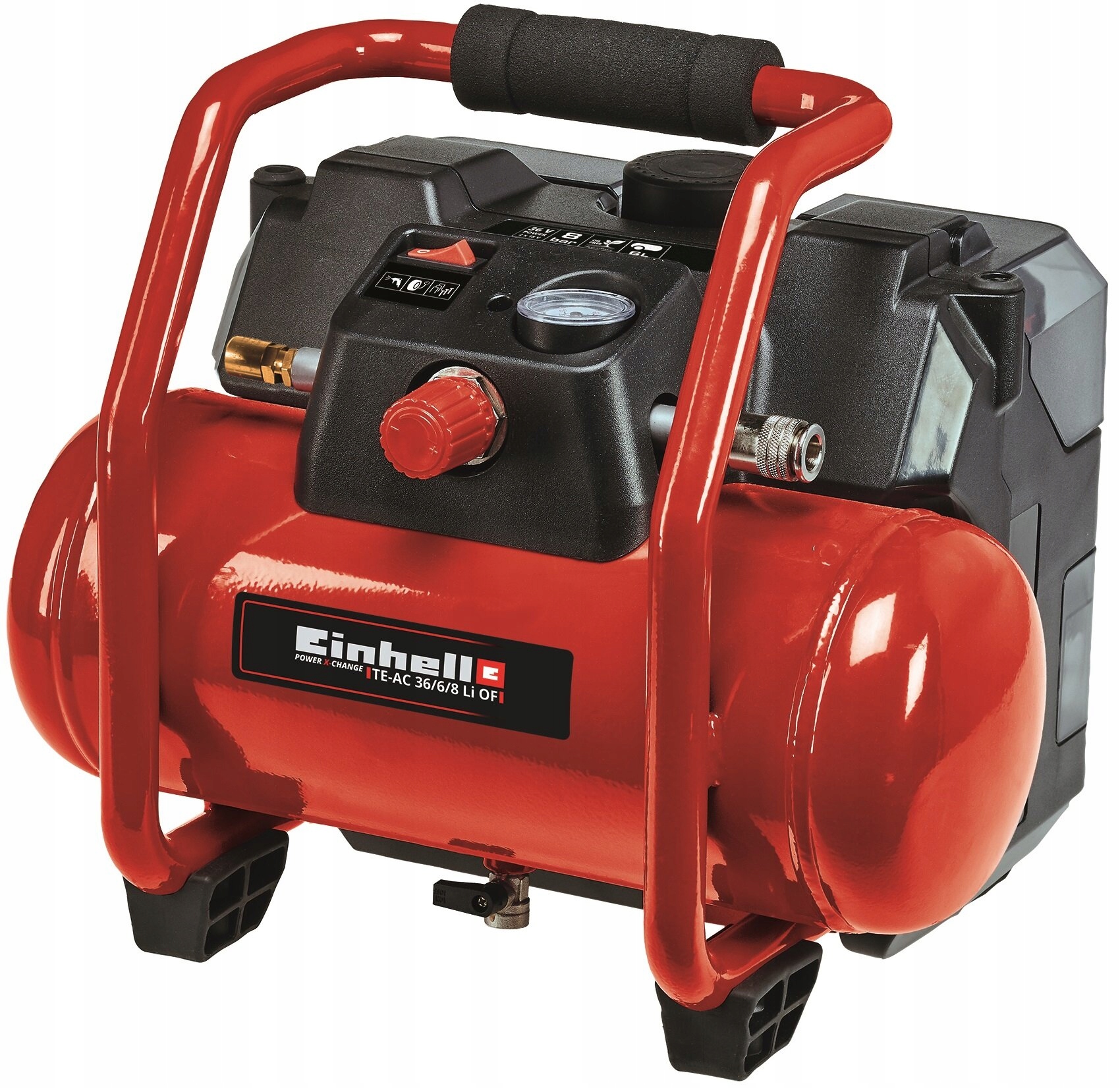 Kompresor Einhell TE-AC 36/6/8 Li Solo 8 bar