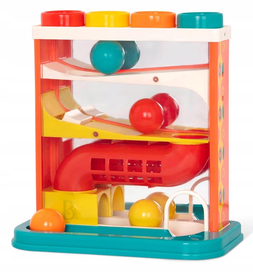 

Whacky Ball przebijanka kulodrom orange B.Toys 1+