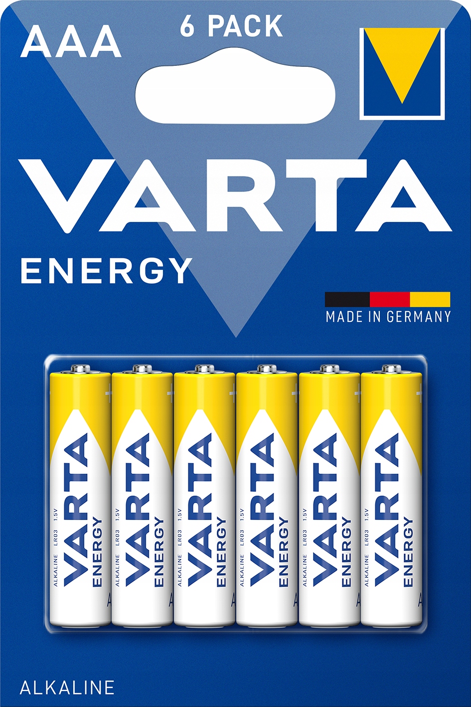 

6x Bateria Varta Energy Aaa LR03 1.5V Alkaliczna