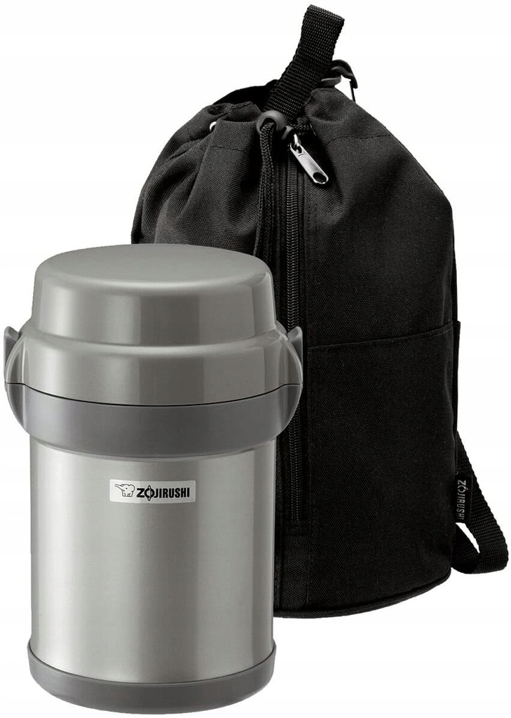 Termoska na jídlo 4dílná Zojirushi SL-JAF14-SA 1230 ml stříbrná