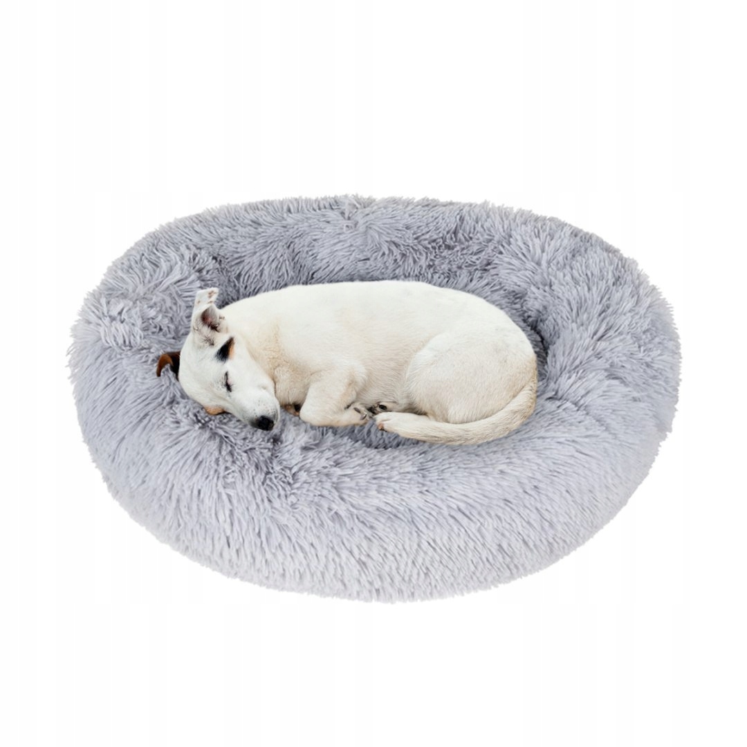 Levně Oválný polštář pro Psa Kočku Pelíšek Měkký z Plyše velikost M 60cm 00018904