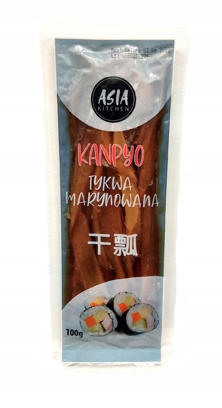 

Tykwa marynowana Kampio (Kanpyo) Ak 100 g