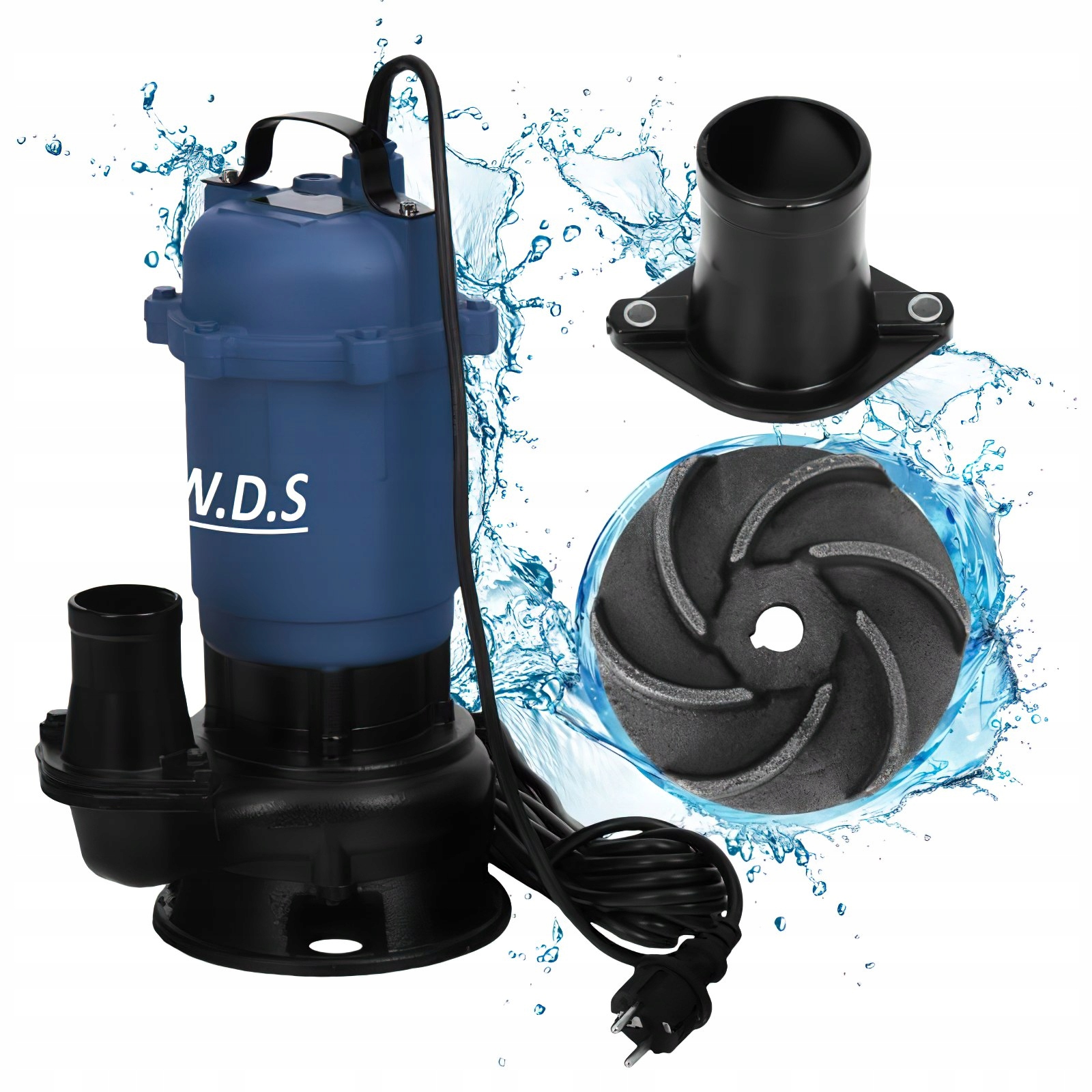 Ponorná pumpa Kraft&Dele 2850 W 30000 l/h