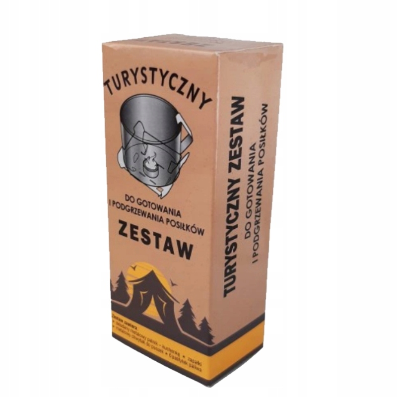 KUCHENKA TURYSTYCZNA NA STAŁE PALIWO ZESTAW 415