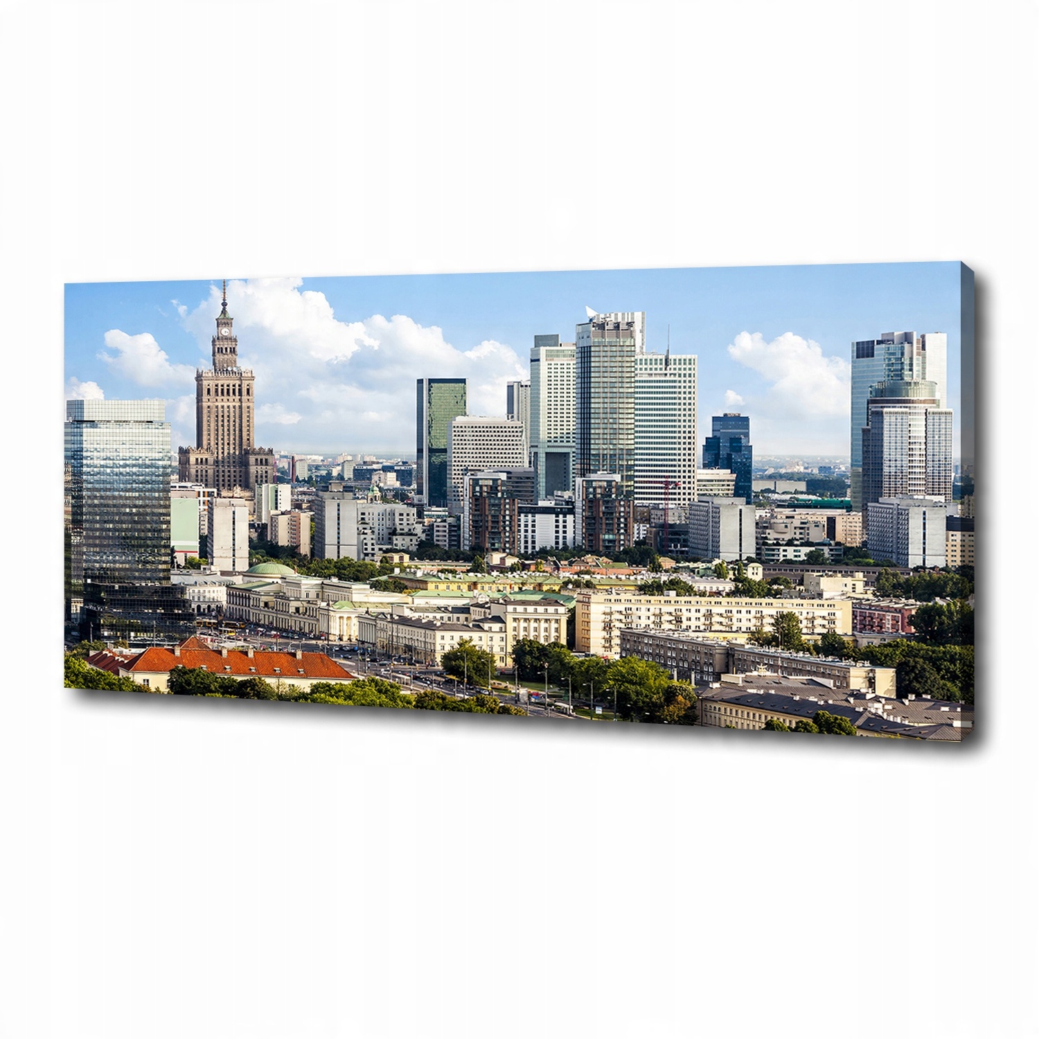 

Foto obraz na płótnie Warszawa Polska 125x50 cm