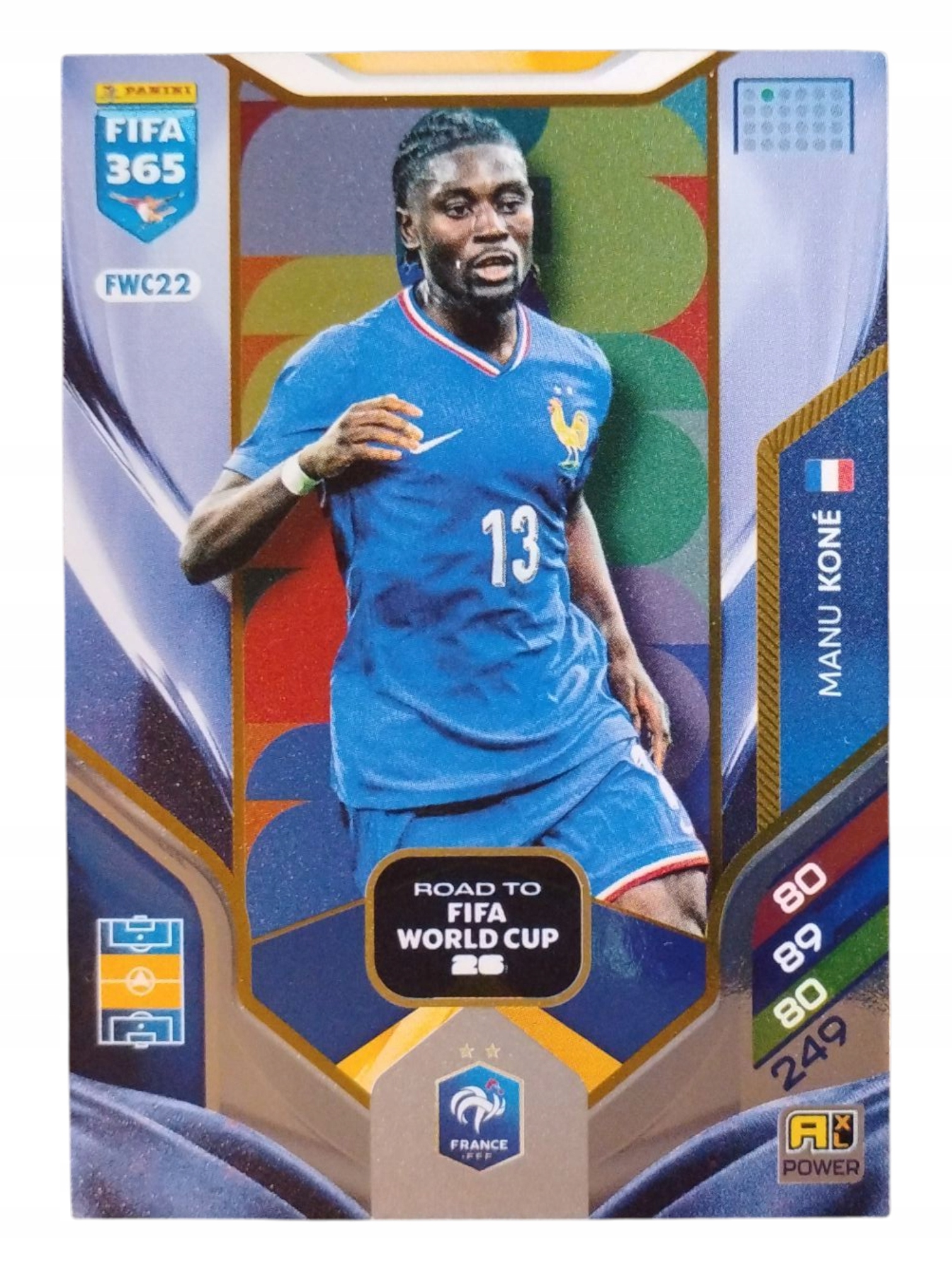 Panini Fifa 365 2026 Road To Fifa World Cup 26 Manu Kone Francja FWC22