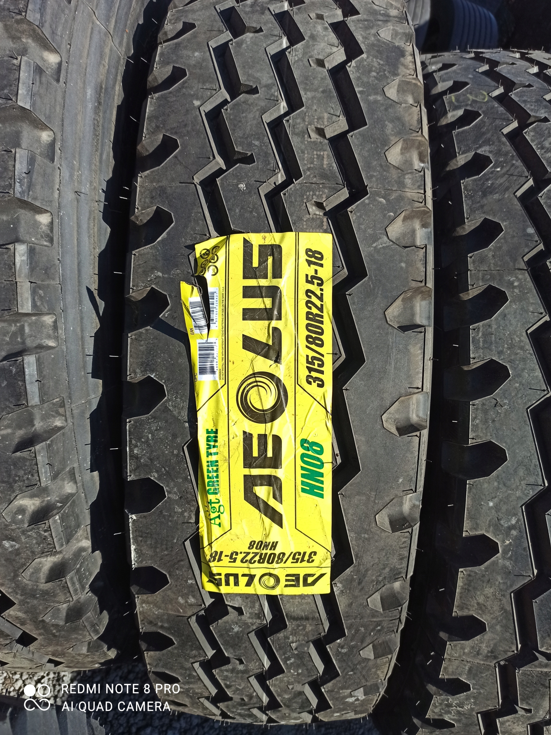 315/80 R22. 5 AEOLUS HN08