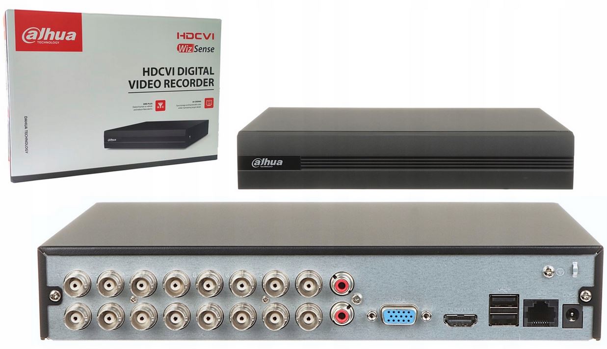 Analógový rekordér Dahua XVR1B16-I 5v1 Ahd CVI Tvi Aplikácia