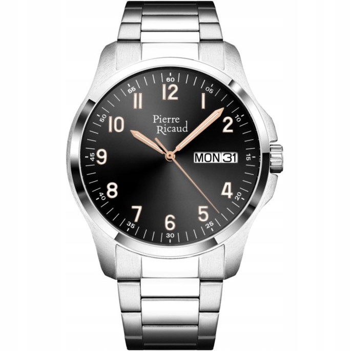Pánské Hodinky Pierre Ricaud P91105.5127Q stříbrný náramek