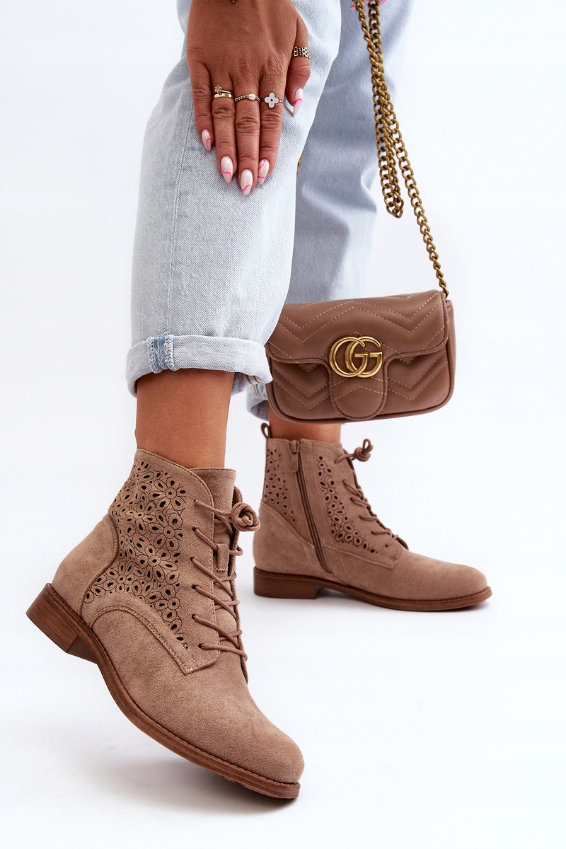 S.Barski botki damskie płaski obcas rozmiar 41 Rozmiar 41