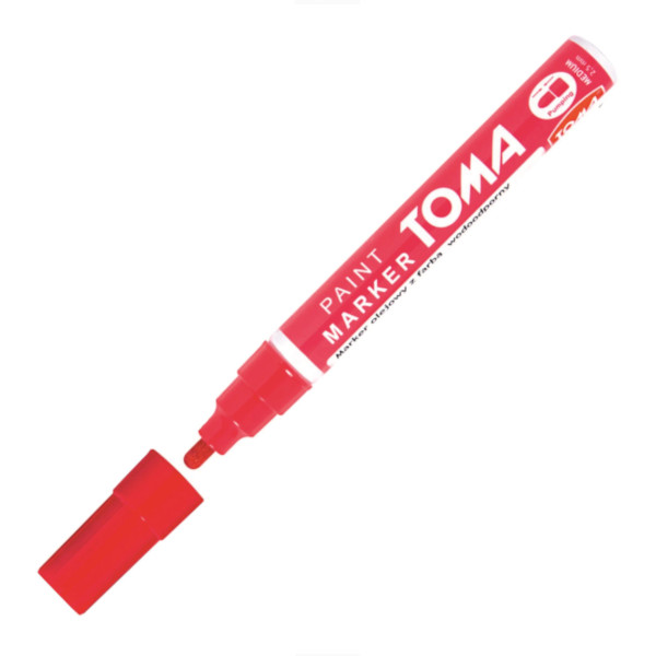 

Marker olejowy Toma 2,5mm czerwony