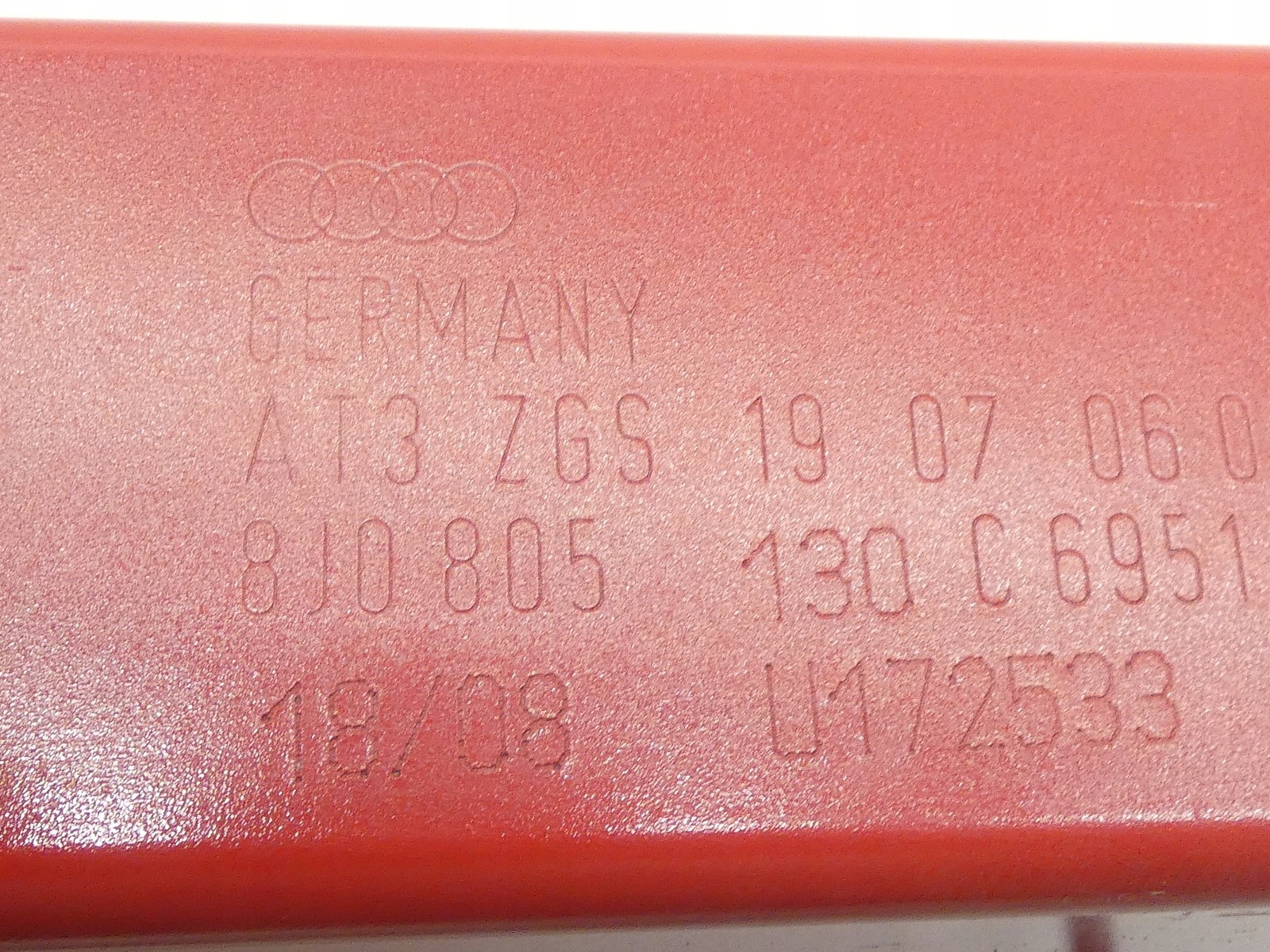 beam tip quarter part right AUDI TT 8J LY3J 8J0806110D