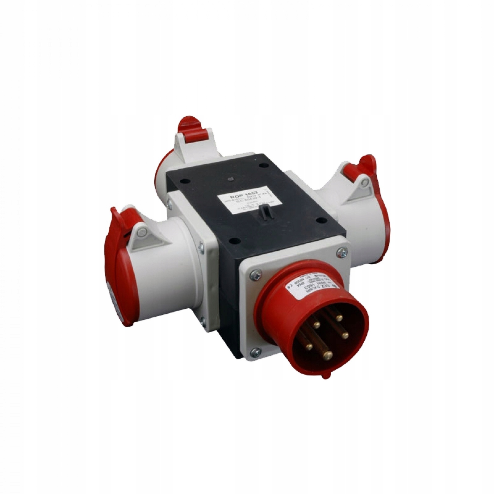 Sez Rozgałęźnik 3-fázový 1 x 16A 5P, 3 x 16A/5P IP44 ROP1653