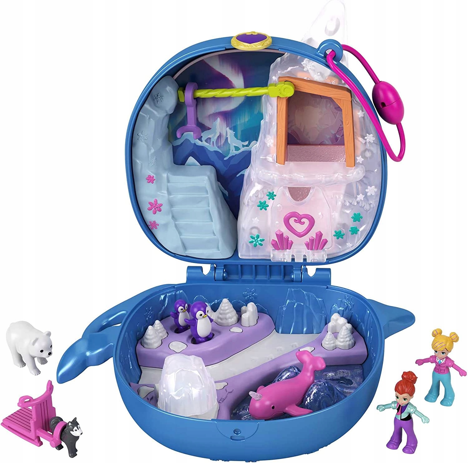 

Polly Pocket Zestaw Mroźna Kraina Laleczki, GKJ52
