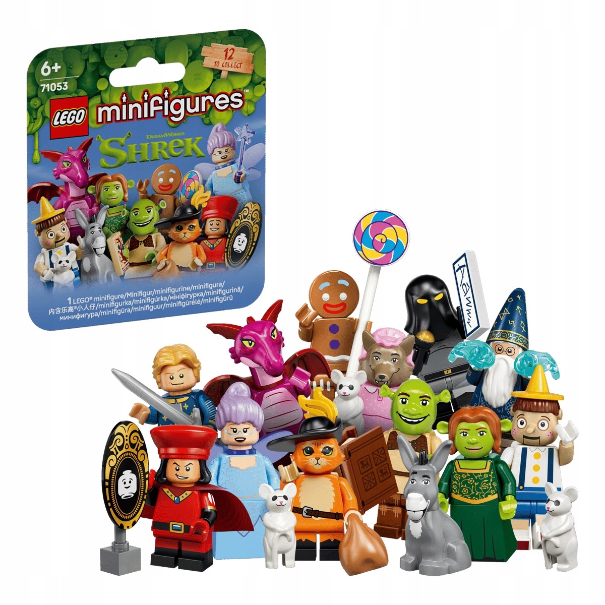 Lego 71053 Cmf Shrek Sada 12 kusů