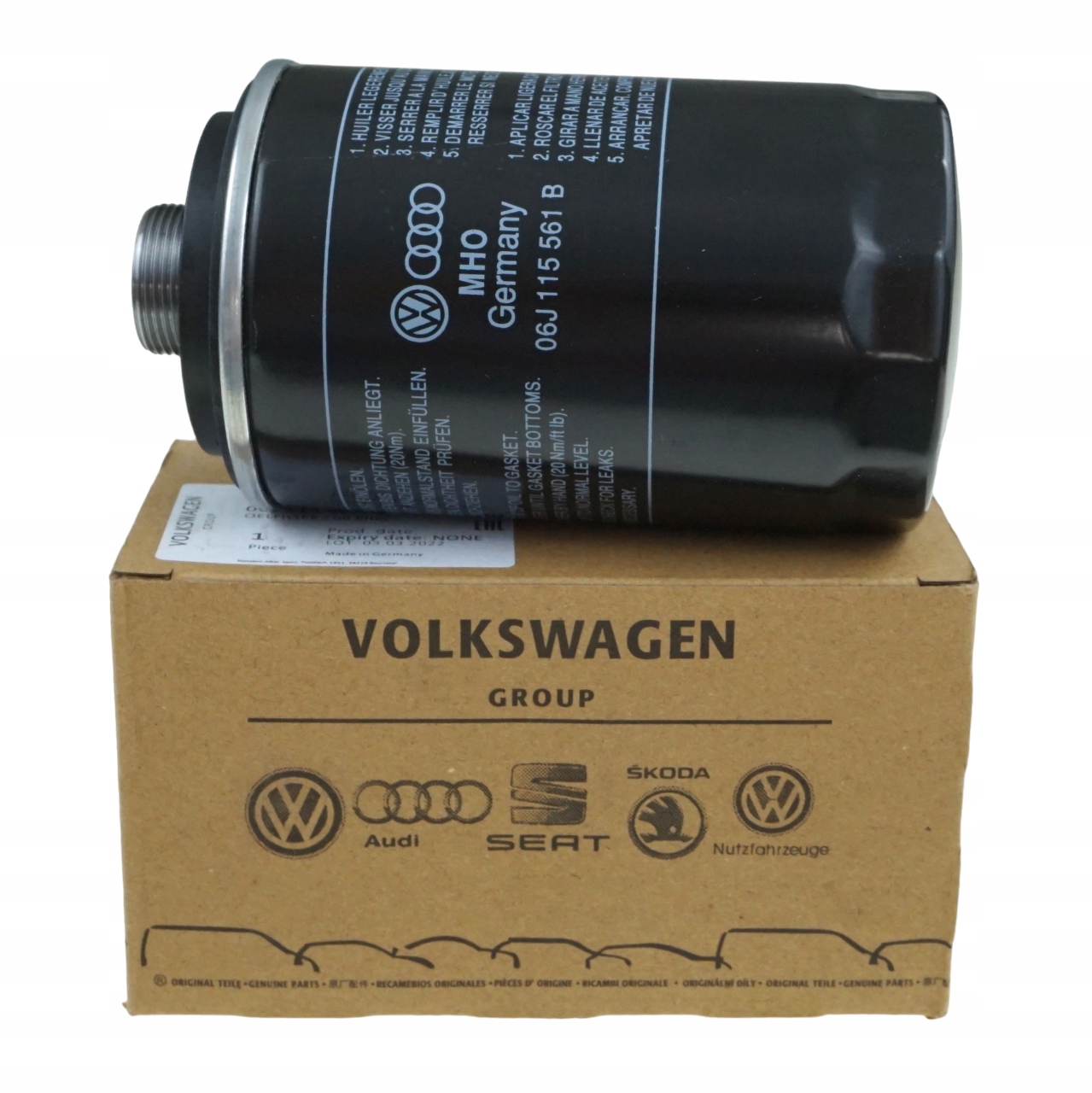 

Oe Vag Filtr Oleju Audi A4 B8 A5 8T 1.8 2.0 Tfsi