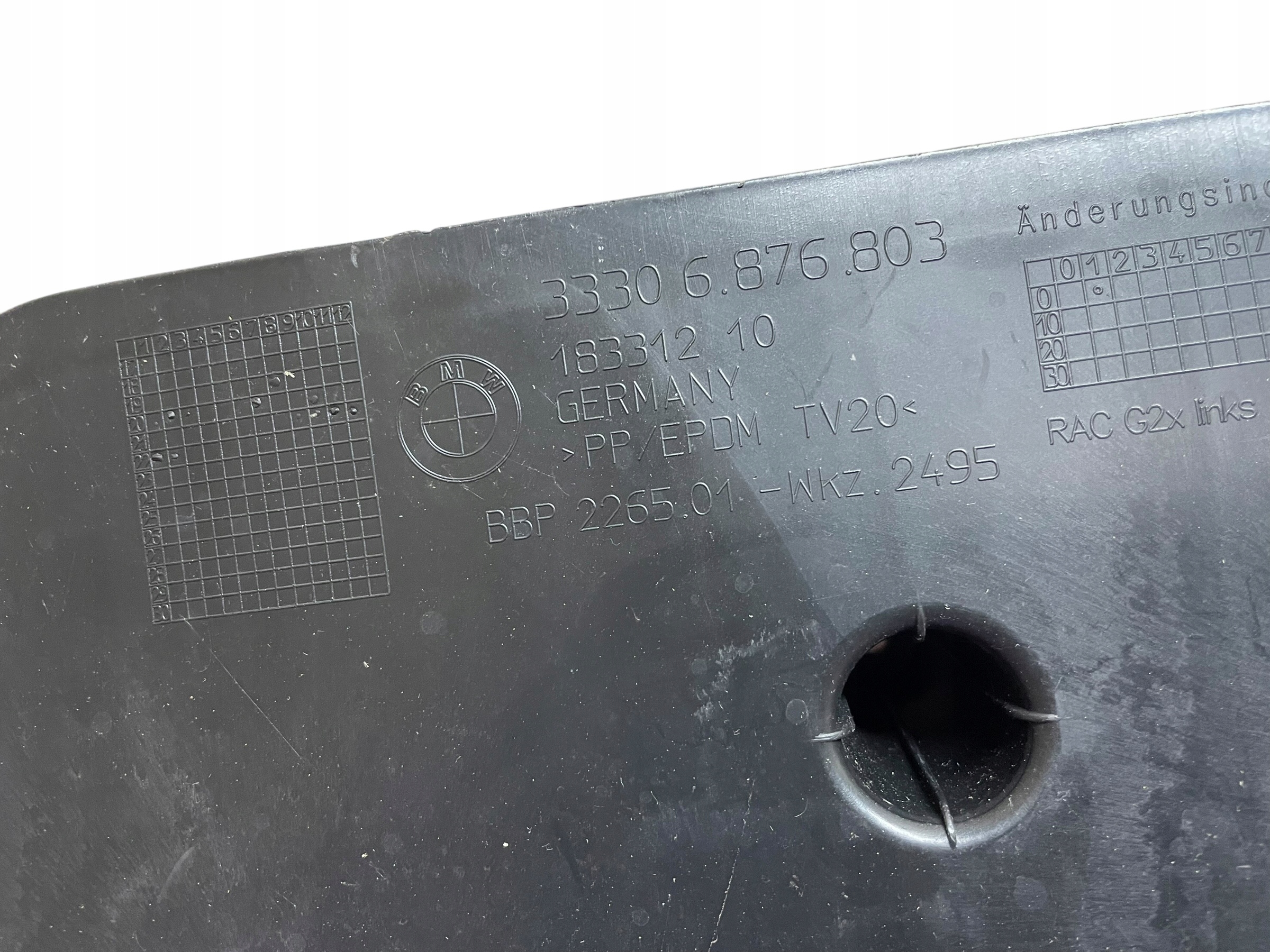 Blende Abdeckung des Querlenkers heck links BMW 4 G22