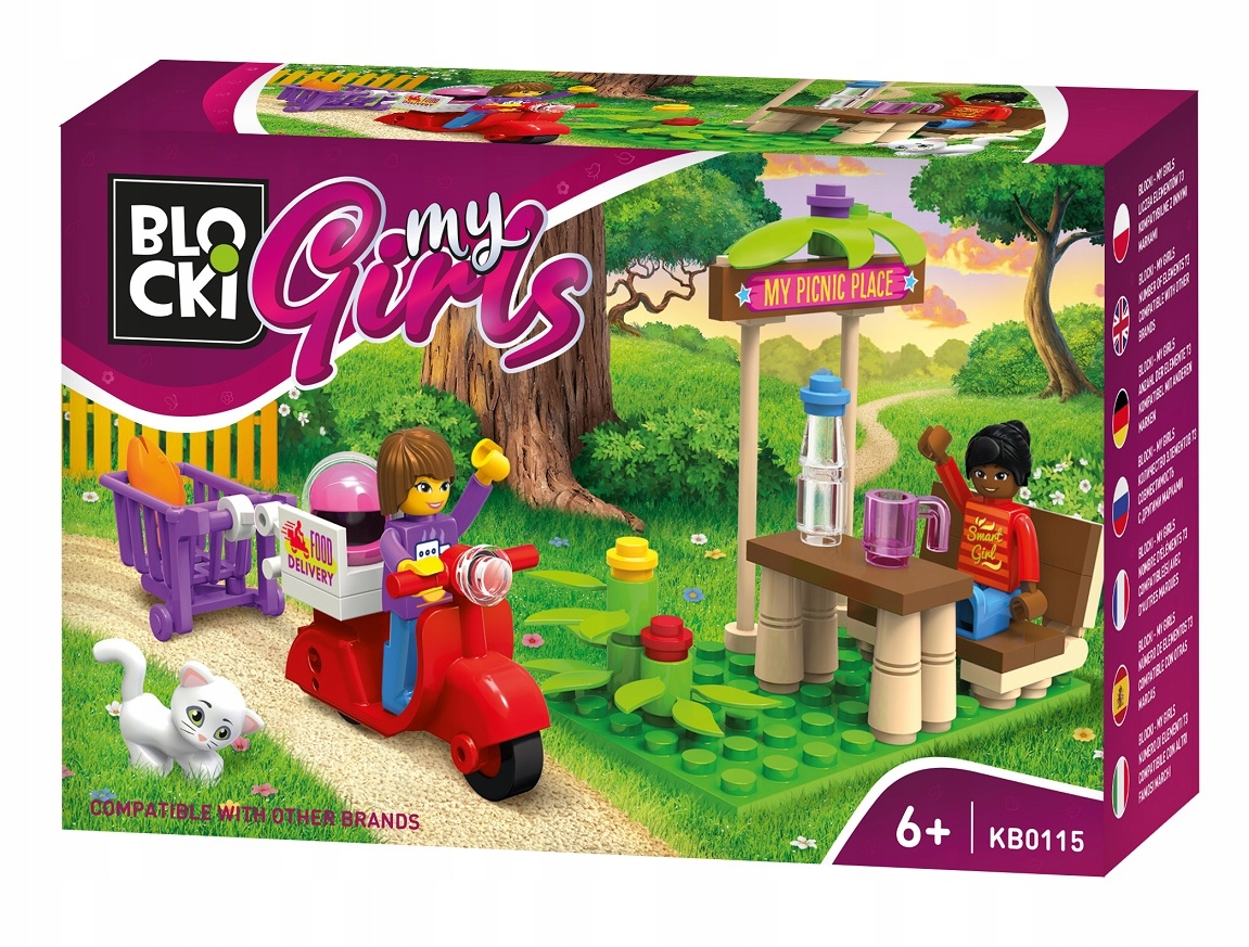 Klocki Blocki MyGirls Letni piknik 73 el. KB0115