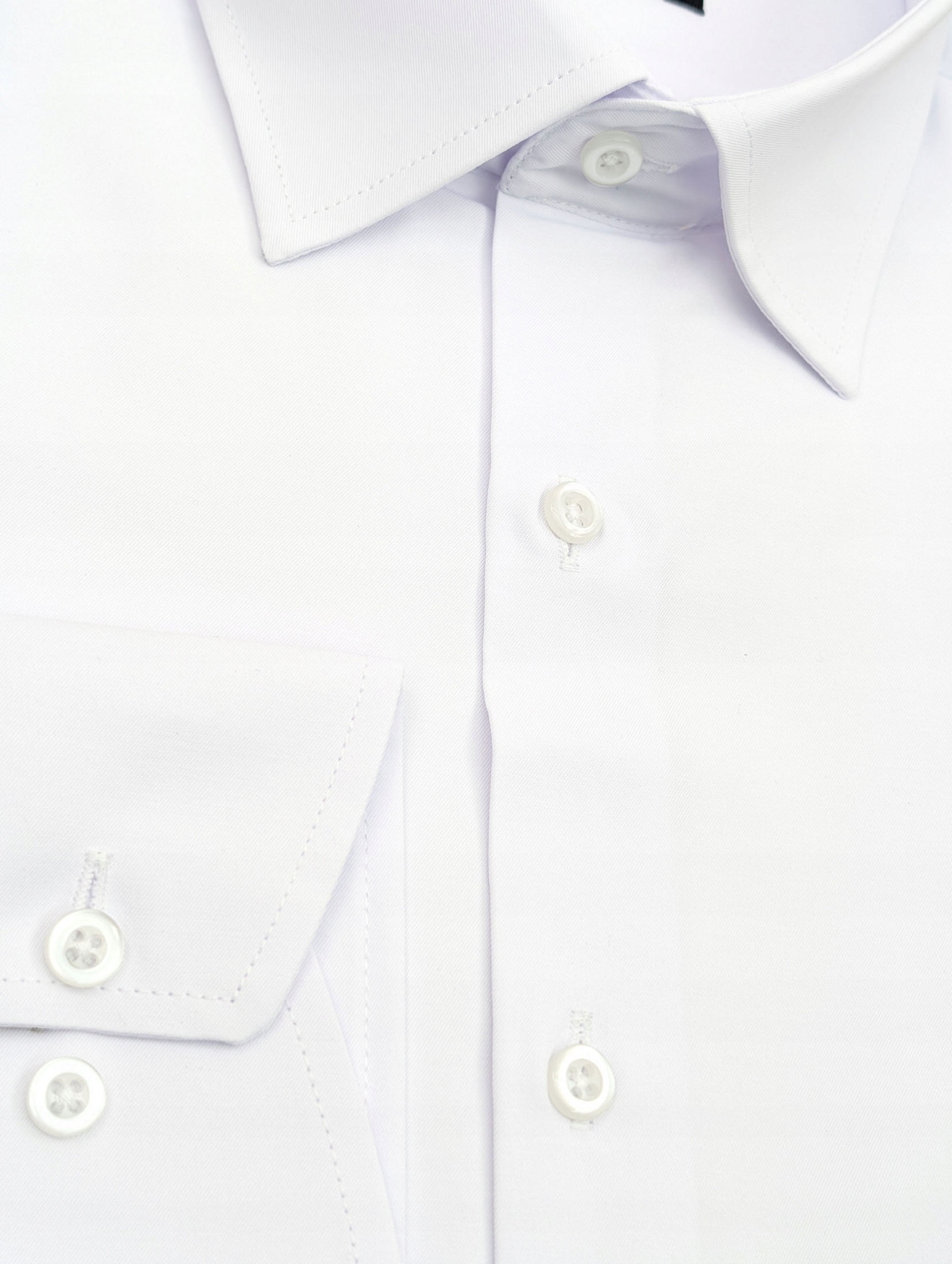 Biała Koszula MĘSKA SLIM FIT do Garnituru, Eleganckich Spodni 101 L 41-42 Rozmiar L