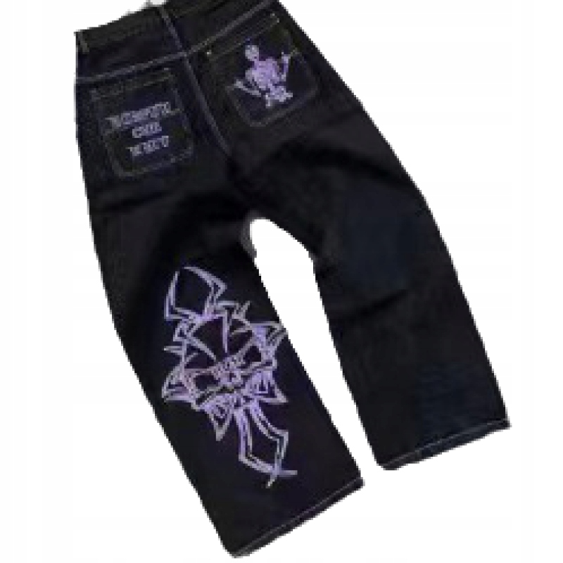 Pánske džínsy Streetwear JNCO Jeans Y2k Hi