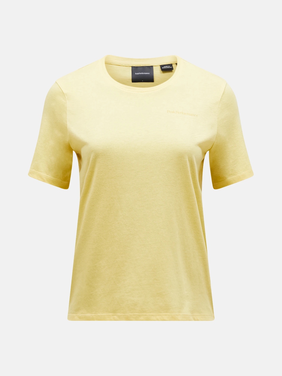 Peak Performance Dámské Tričko Explore Logo Mellow Yellow M