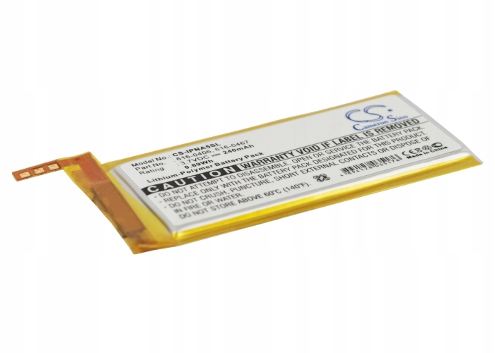 BATERIA AKUMULATOR 616-0467 616-0469 DO iPOD Nano 5th gen. A1320