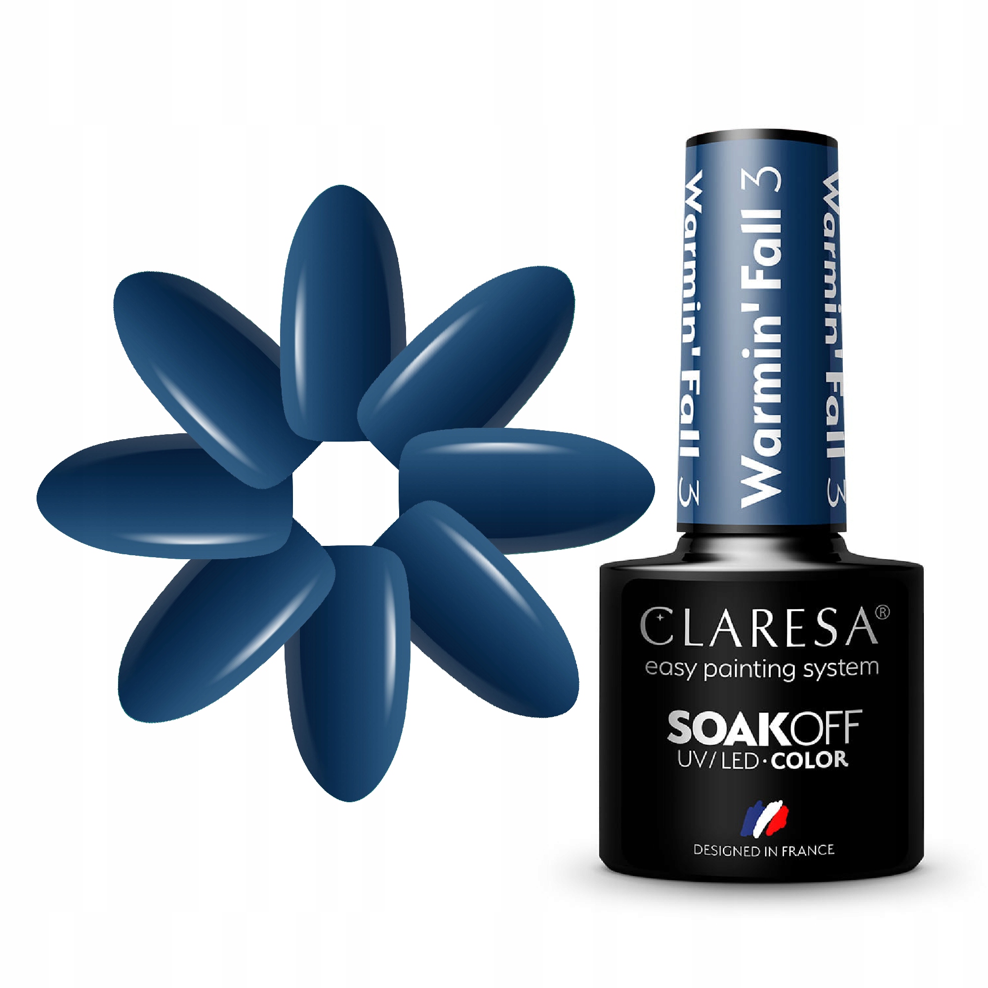 

Lakier Hybrydowy Claresa Granat Warmin' Fall 3 5ml