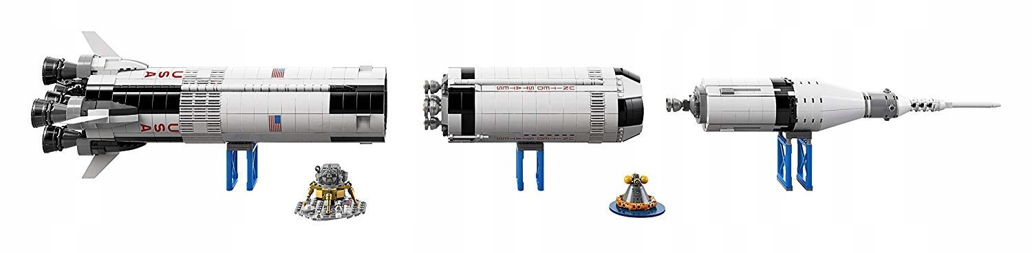 LEGO IDEAS 21309 Rakieta NASA Apollo Saturn V Marka LEGO