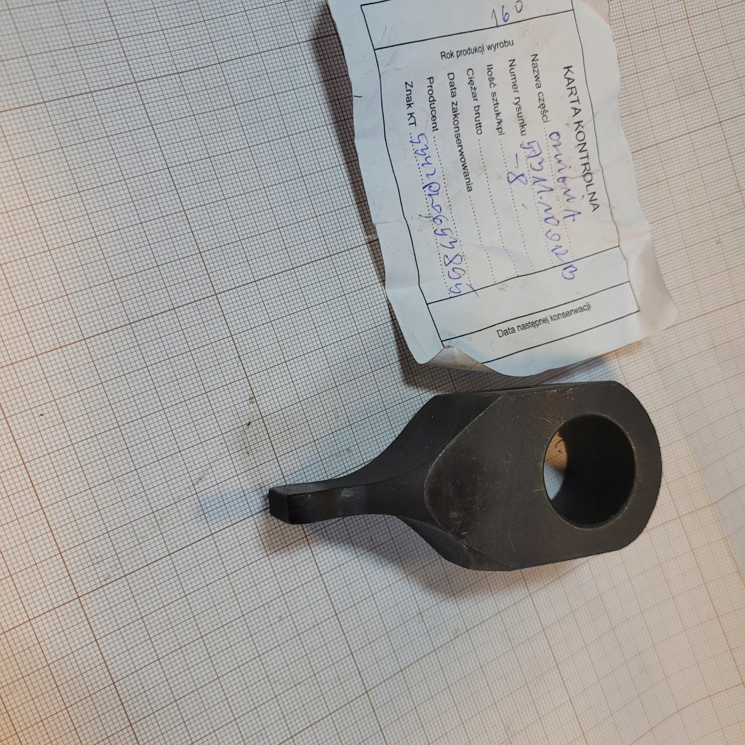 Dźwignia 573.11.10.012-B R# Kod producenta WOJSKO