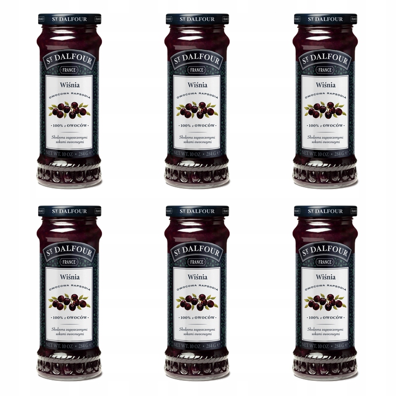 St.Dalfour – Ovocná rapsodie Višeň 284 g X6