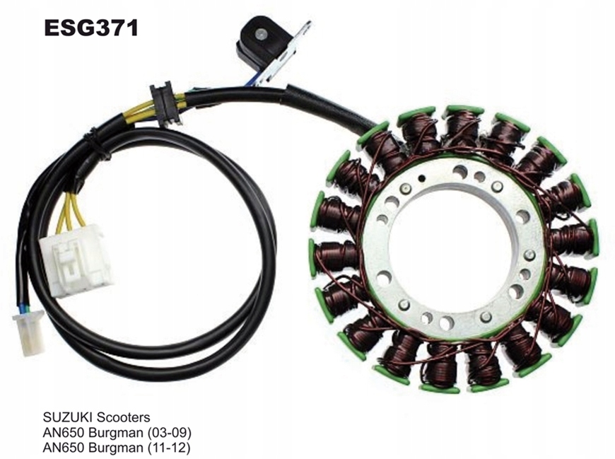 Electrosport Vinutie Alternátora (stator) Suzuki 650 Burgman (03-12)