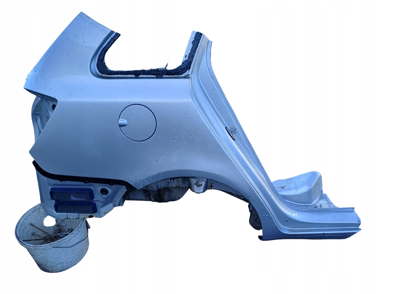 SKODA FABIA 2 II LIFT 10- KOMBI ĆWIARTKA BŁOTNIK PRAWY TYŁ LA7W