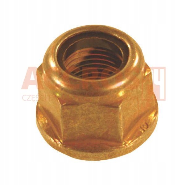 Nakrętka zęba brony z kołnierzem M16x1,5mm 10,9 Kv