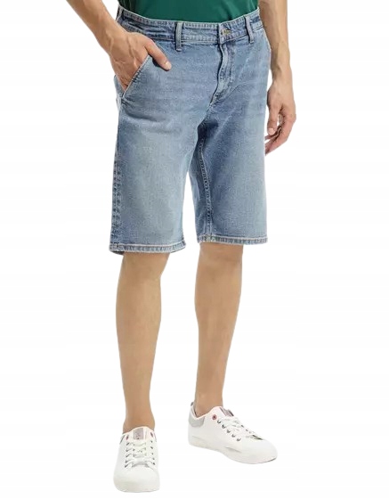 Cross Jeans A565-187 Kraťasy, Modré, Leom 34