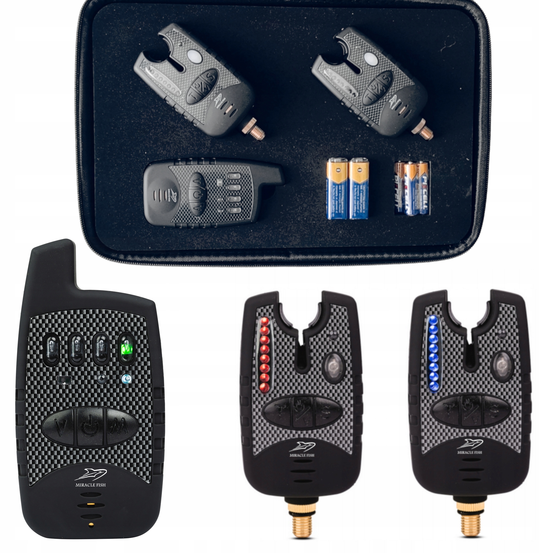 Zestaw Sygnalizatorów Z Centralką 2+1 Linia Led Fl