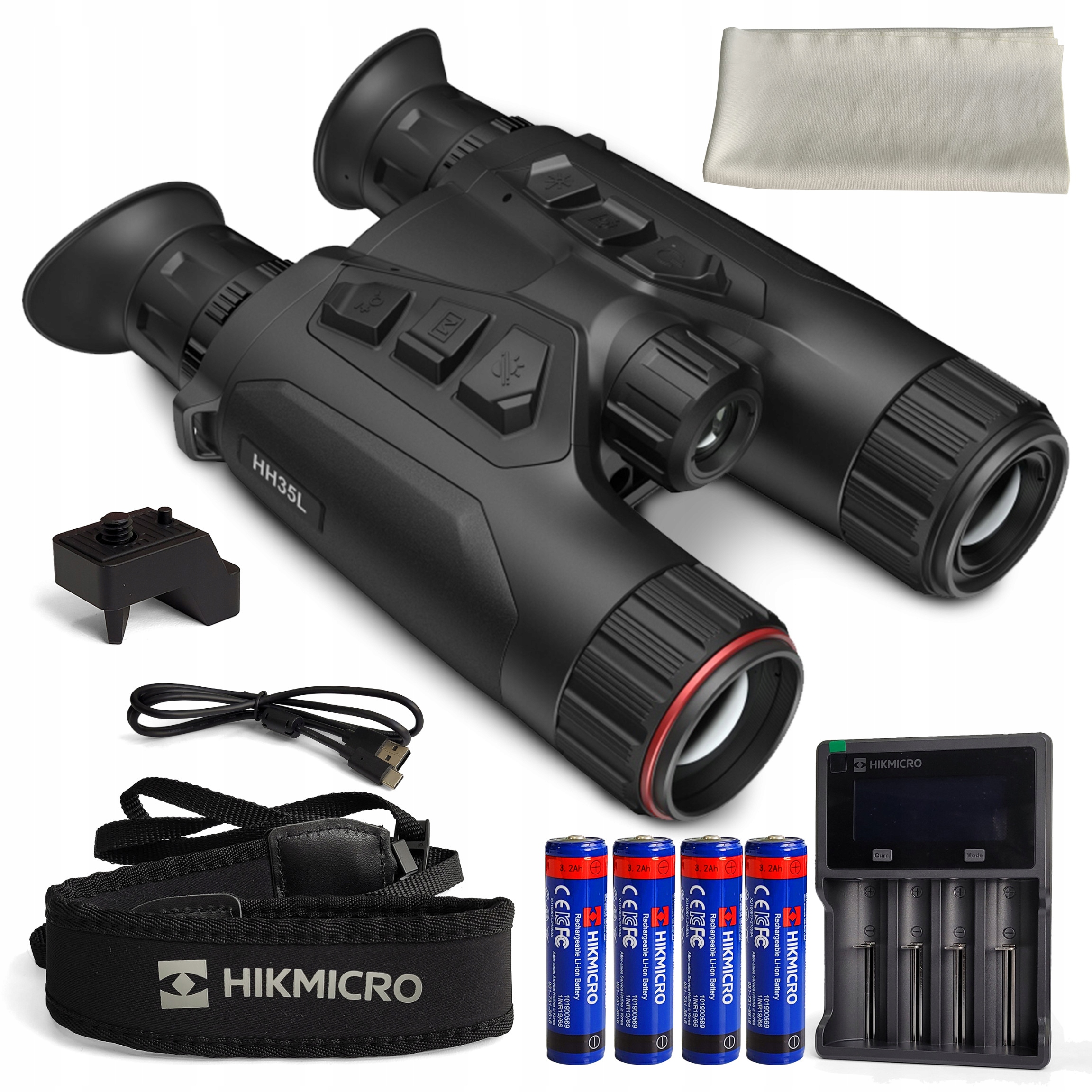 Lornetka Termowizyjna Noktowizyjna Hikmicro Habrok HH35L 850nm Lrf+dalmierz