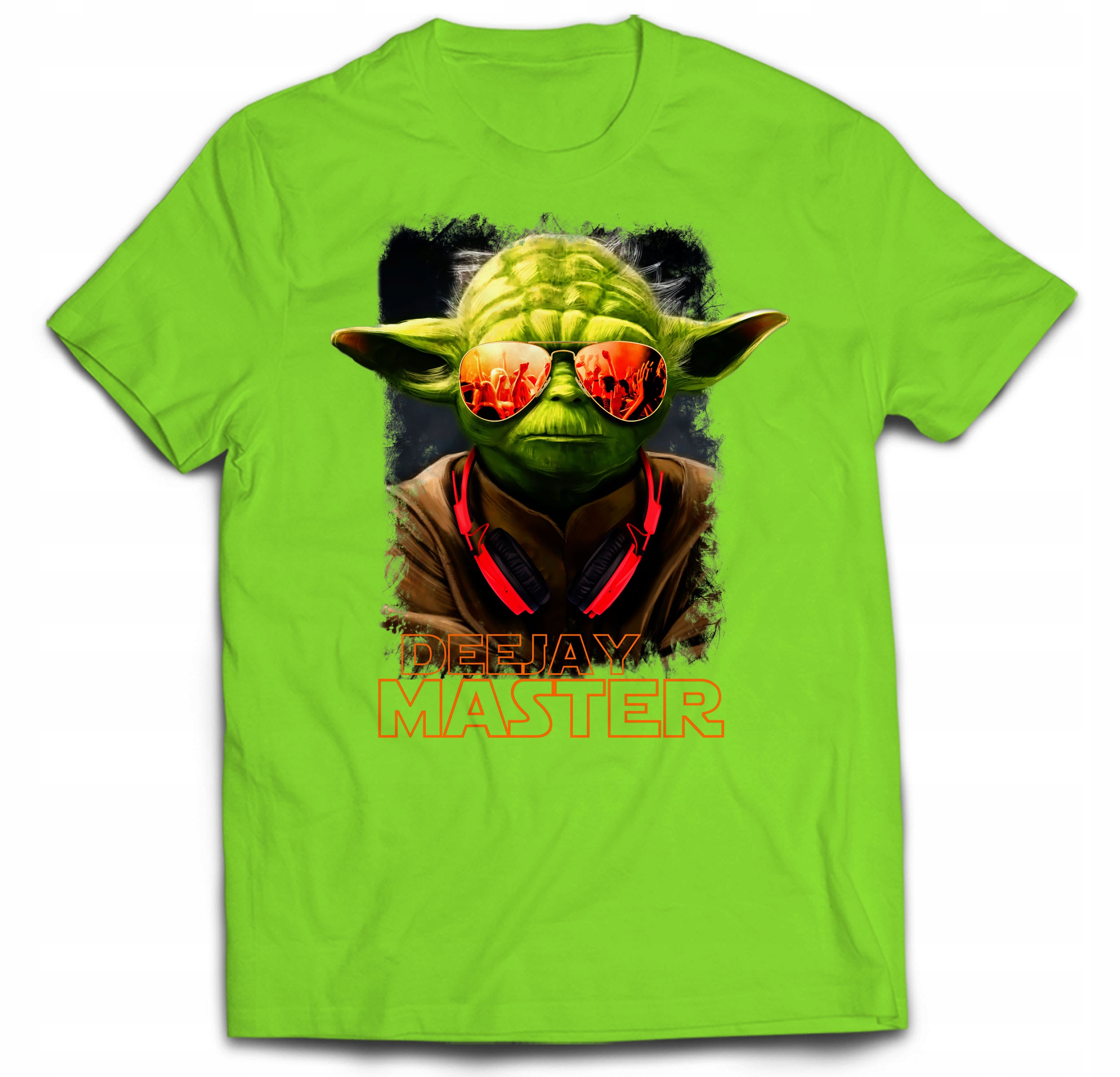 

Dziecięca Koszulka Yoda Dj Muzyka 146
