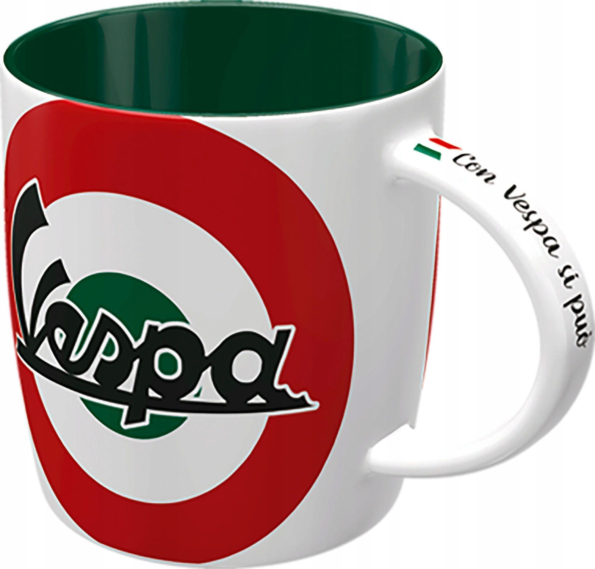 

Vespa Kubek ceramiczny Vespa Italian motocyklisty