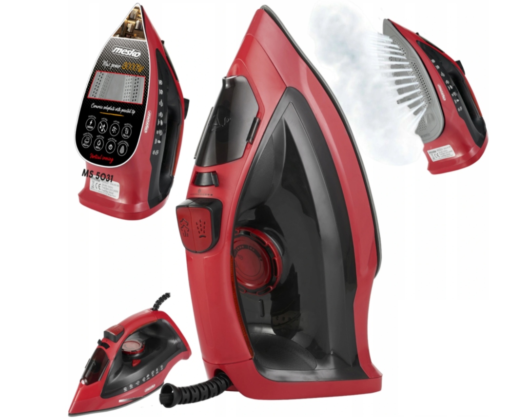 Silné Žehlička 3000 W 8v1 Hasič