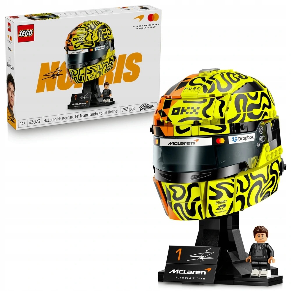 Lego Editions 43023 Helma Lando Norris z týmu McLaren Mastercard F1