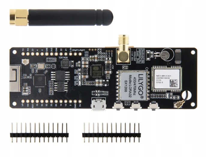 ESP32 LilyGO T-Beam V1.1 LoRa SX1268 433MHz Gps NEO-6M WiFi Bluetooth