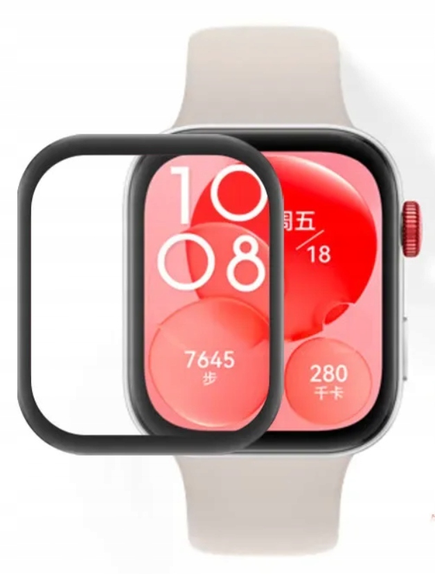 Szkło Hybrydowe Ochronne 7H / 3D do HUAWEI WATCH FIT 3