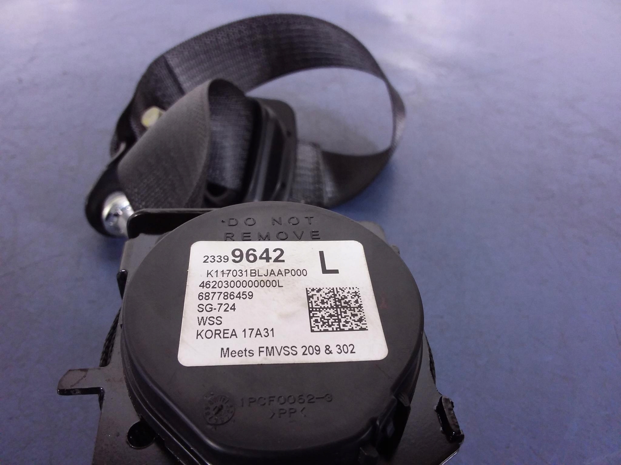 Cadillac CTS III ремень безопасности левый