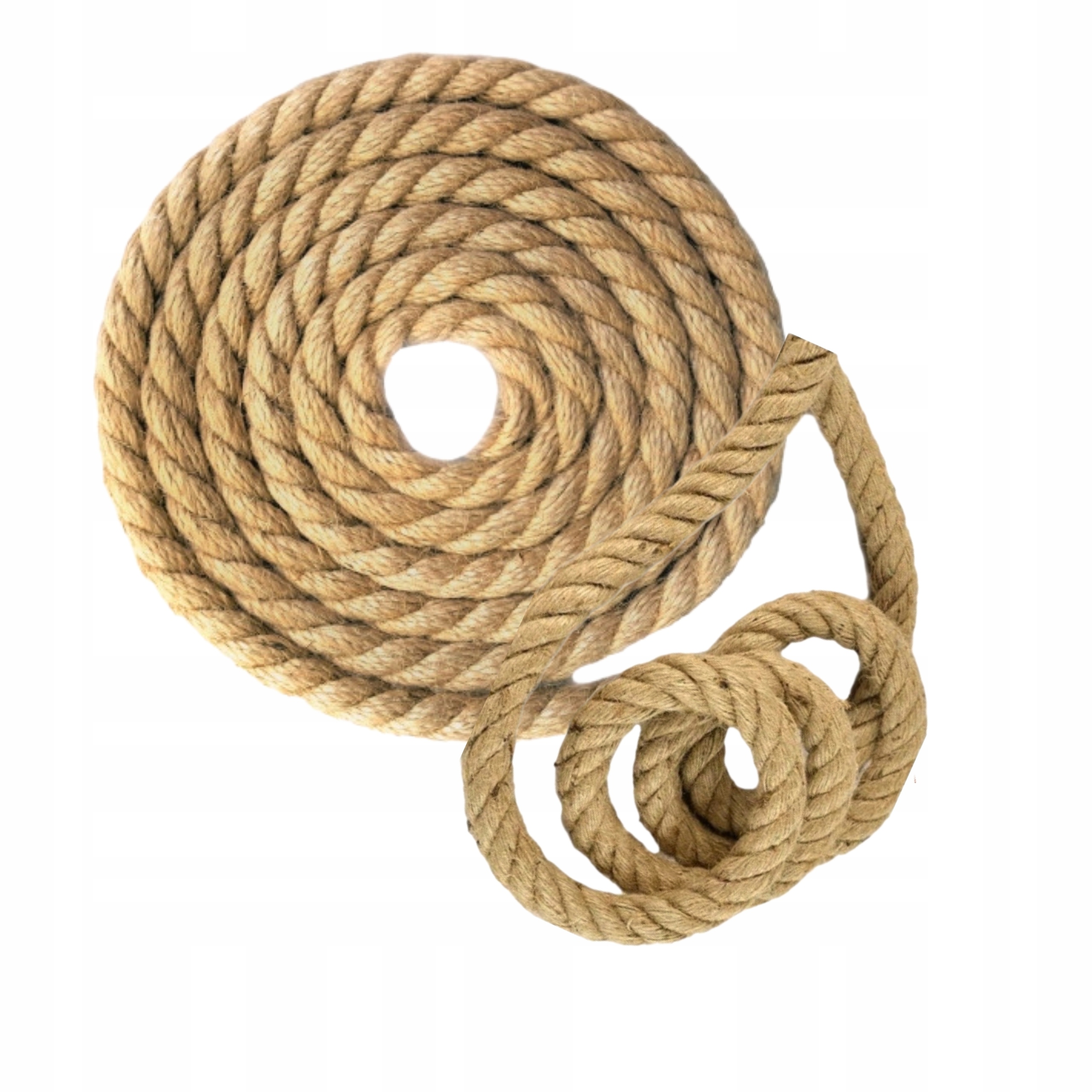 Lina Jutowa żeglarska kręcona sznur 20mm 30m