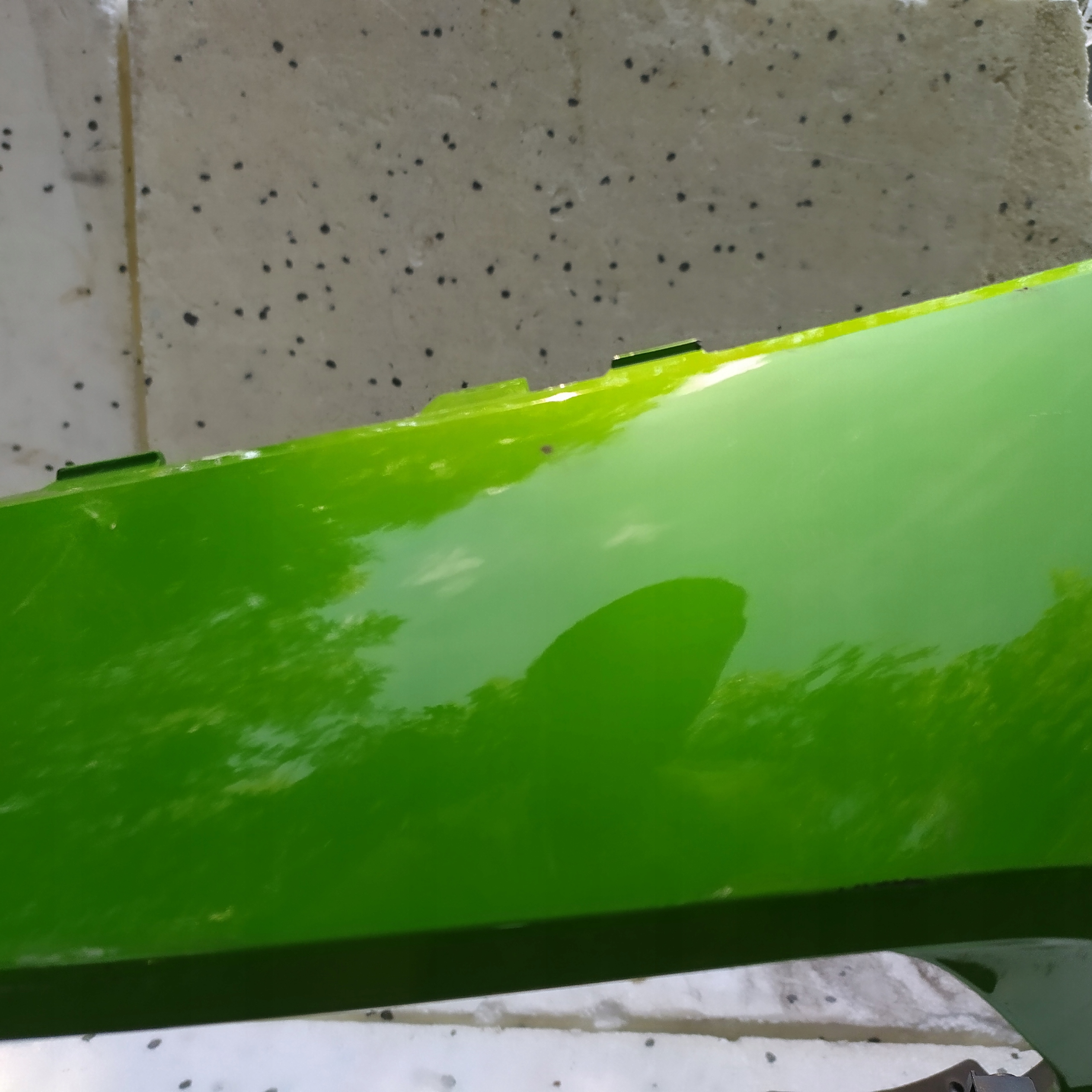 bumper front front Opel Mokka b Matcha Green