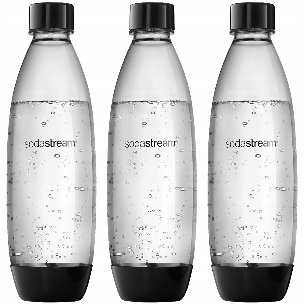 SATURATOR DO WODY GAZOWANEJ SODASTREAM ART | 3x BUTELKA 1L +2x NABÓJ+SŁOMKI Pojemność 1000 ml